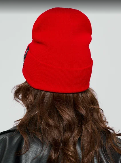Шапка "МатериАнство", красная